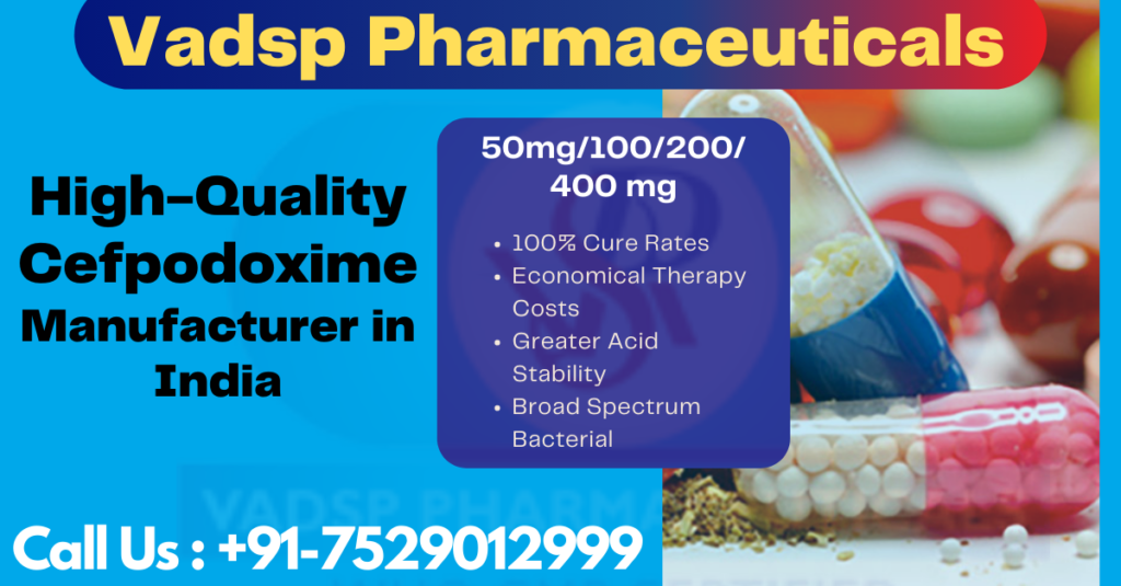 Cefpodoxime Proxetil Manufacturers