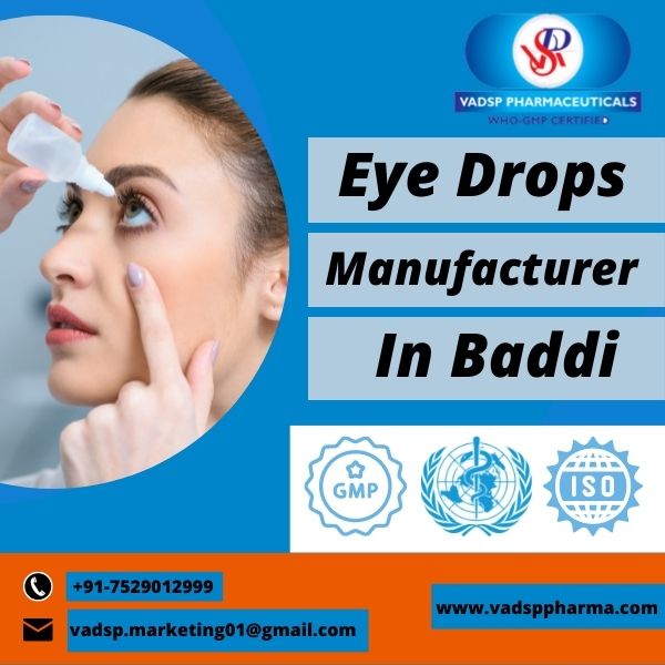 Eye Drops Third Party Manufacturing