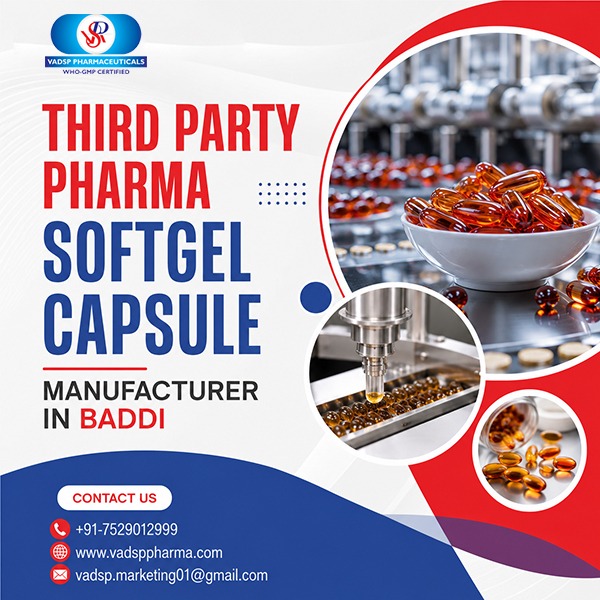 Soft Gelatin Capsules Manufacturers in Baddi